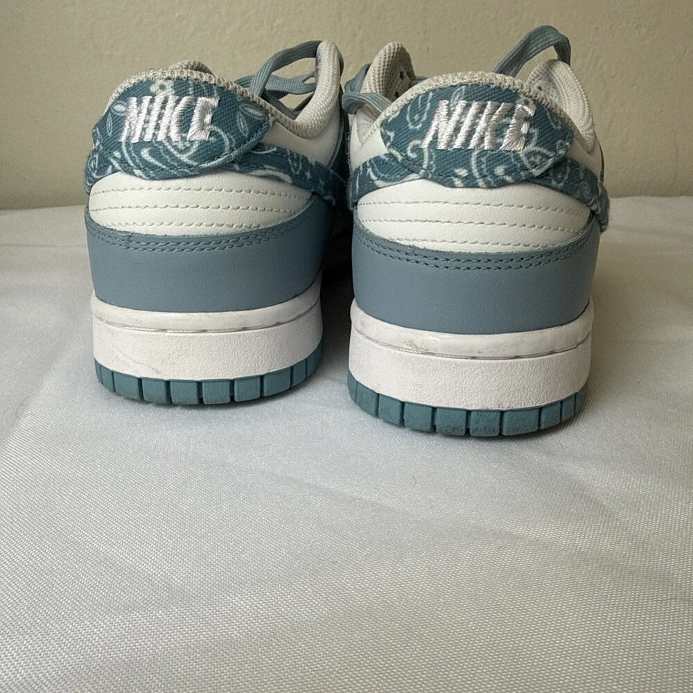 Nike Womens Dunk Low Blue Paisley DH4401-101 Women Size